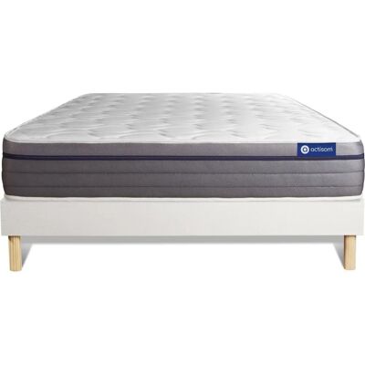 ACTISOM Bettenset mit Matratze und Lattenrost - Memory Foam, 26cm, Weiß ACTISOM Bettenset mit Matratze und Lattenrost - Memory Foam, 26cm, Weiß