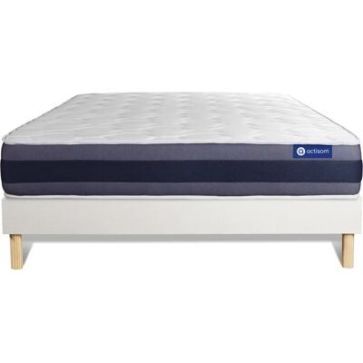 ACTISOM Hochwertige Memory Foam Matratze - 150x190cm - Weiß - Matratzen & Bettrahmen ACTISOM Hochwertige Memory Foam Matratze - 150x190cm - Weiß - Matratzen & Bettrahmen