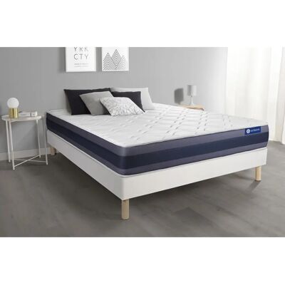 Actisom Actimemo morpho 120x220cm Matratzen- und Bettrahmen-Set - Weiß Actisom Actimemo morpho 120x220cm Matratzen- und Bettrahmen-Set - Weiß