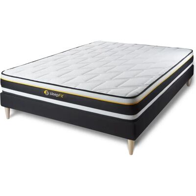 Sleepfit - Matratzen- und Betten-Set 160x210cm - Mikroperforiertes atmungsaktives Gewebe Sleepfit - Matratzen- und Betten-Set 160x210cm - Mikroperforiertes atmungsaktives Gewebe