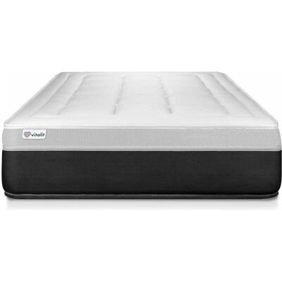 VITALIT Vital Form 100x210 cm Matratze - Memory-Schaum, Taschenfederkern, Fest VITALIT Vital Form 100x210 cm Matratze - Memory-Schaum, Taschenfederkern, Fest