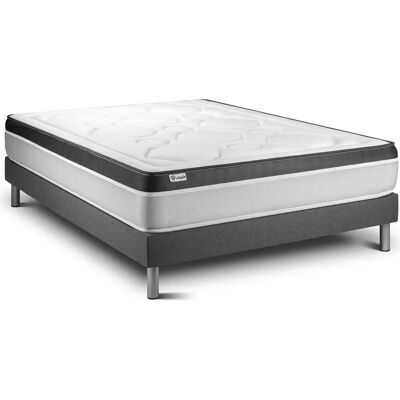 Conjunto de Colchón y Sommier Vitalit Vital Ergo - Gris Conjunto de Colchón y Sommier Vitalit Vital Ergo - Gris
