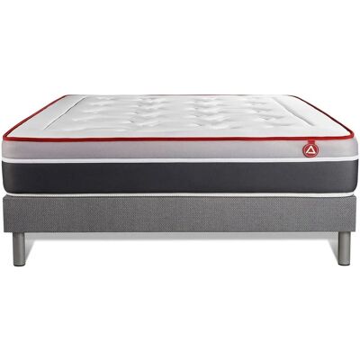 Conjunto de Colchón y Sommier Vitalit gris - 7 zonas Conjunto de Colchón y Sommier Vitalit gris - 7 zonas