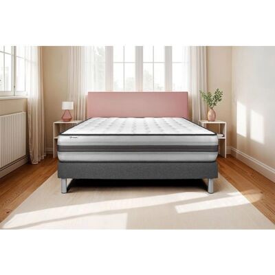 VITALIT Grau 180x220cm Memory-Schaum & Bettgestell-Set VITALIT Grau 180x220cm Memory-Schaum & Bettgestell-Set