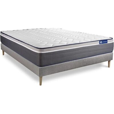 Colchón de látex y espuma viscoelástica ACTISOM - cama 135x190cm Colchón de látex y espuma viscoelástica ACTISOM - cama 135x190cm