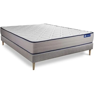 ACTISOM Grau Latex Memory Foam Bettenset - Schlafunabhängigkeit ACTISOM Grau Latex Memory Foam Bettenset - Schlafunabhängigkeit