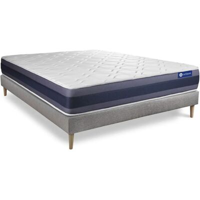 ACTISOM Hochwertiges Memory-Schaummatratze 135x190cm - Ausgewogen, Grau ACTISOM Hochwertiges Memory-Schaummatratze 135x190cm - Ausgewogen, Grau