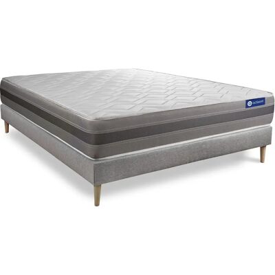 ACTISOM - Actimemo Relax - 180x220 cm - Grau - Matratzen-Set ACTISOM - Actimemo Relax - 180x220 cm - Grau - Matratzen-Set