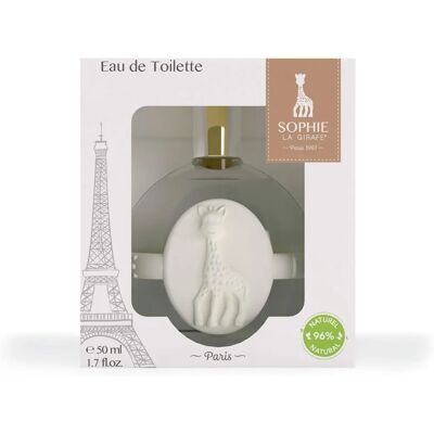 Coffret Parfum Bébé Sophie la Girafe - 50ml Eau de Toilette, Anneau de Dentition - Publicité Coffret Parfum Bébé Sophie la Girafe - 50ml Eau de Toilette, Anneau de Dentition - Publicité