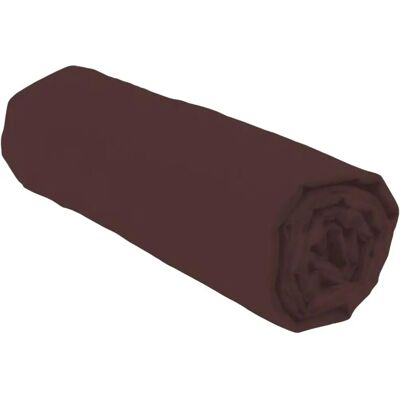 Drap-housse ajustable Lovely Home LH71600 Marron - Drap-housse - Publicité Drap-housse ajustable Lovely Home LH71600 Marron - Drap-housse - Publicité