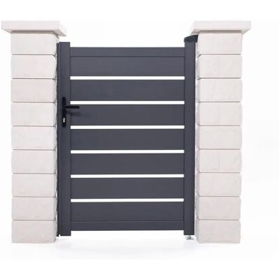 Casanoov Vogel Aluminium-Pforte - 100x143cm, Grau Casanoov Vogel Aluminium-Pforte - 100x143cm, Grau