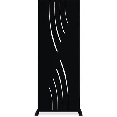 Casanoov - Panel Decorativo Veleta Negro H.160cm Patrón Naturaleza Casanoov - Panel Decorativo Veleta Negro H.160cm Patrón Naturaleza