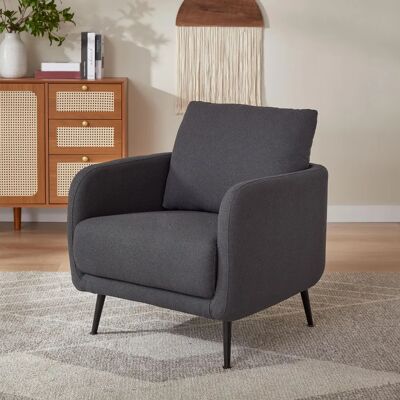 SICAAN Emma sillón gris - Diseño Moderno SICAAN Emma sillón gris - Diseño Moderno