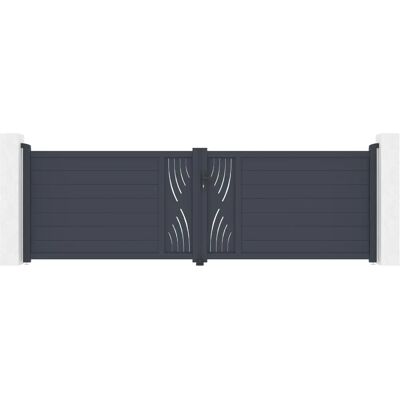 Puerta de aluminio Casanoov Veleta - Diseño Moderno Puerta de aluminio Casanoov Veleta - Diseño Moderno