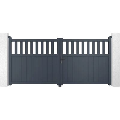 Casanoov Aluminium-Doppelschwenktor - 3m SANTIS Casanoov Aluminium-Doppelschwenktor - 3m SANTIS