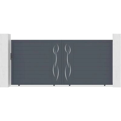 Casanoov - Kit de porte coulissante automatique 4m Life 400x180cm + Moteur C600 - Publicité Casanoov - Kit de porte coulissante automatique 4m Life 400x180cm + Moteur C600 - Publicité