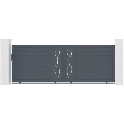 Casanoov - Pack Schiebetor 4m Life 400x140cm + Motor C600 Casanoov - Pack Schiebetor 4m Life 400x140cm + Motor C600
