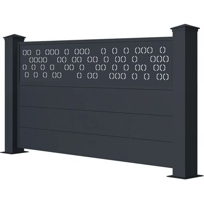 Valla de aluminio Casanoov Adula 190h90 - Jardín y Muro Valla de aluminio Casanoov Adula 190h90 - Jardín y Muro