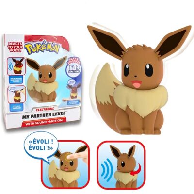 Jouet interactif Évoli - 12cm - Bandai Pokémon - Publicité Jouet interactif Évoli - 12cm - Bandai Pokémon - Publicité
