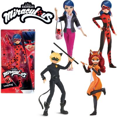 Bandai Miraculous Puppe 26 cm, assortiert Bandai Miraculous Puppe 26 cm, assortiert