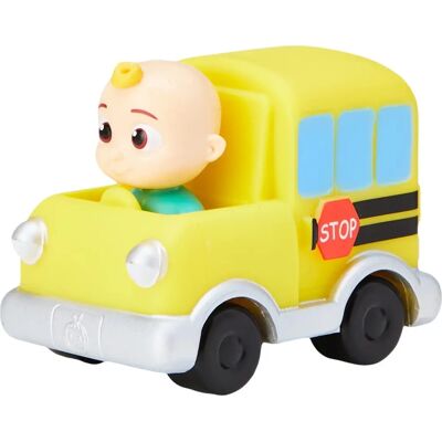Bandai Cocomelon Mini Autobus Szkolny - Zabawka pojazd Bandai Cocomelon Mini Autobus Szkolny - Zabawka pojazd