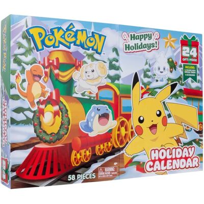 Bandai Pokémon Adventskalender - Pikachu, Salamèche, Miaouss - Weihnachten Bandai Pokémon Adventskalender - Pikachu, Salamèche, Miaouss - Weihnachten