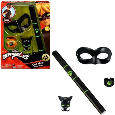 Ensemble de jeu de rôle Miraculous: Tales of Ladybug & Cat Noir - Noir Multicolore Ensemble de jeu de rôle Miraculous: Tales of Ladybug & Cat Noir - Noir Multicolore