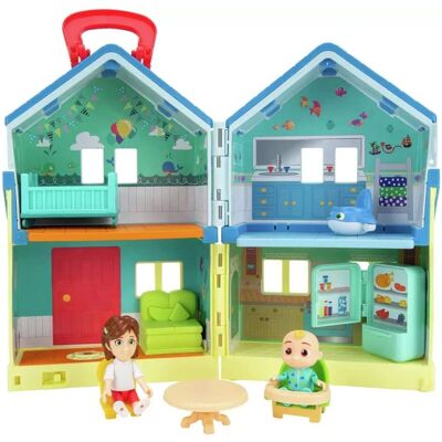 Cocomelon Baby JJ Mummy Deluxe Family House Playset - Playset Cocomelon Baby JJ Mummy Deluxe Family House Playset - Playset