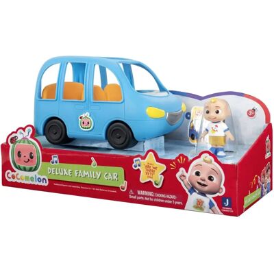 Voiture familiale musicale Cocomelon de Bandai - Figur JJ - Publicité Voiture familiale musicale Cocomelon de Bandai - Figur JJ - Publicité