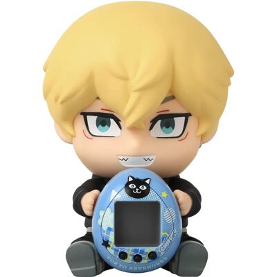 Bandai Tokyo Revengers Chifuyu Tamagotchi - Figura de Apoio & Conjunto Bandai Tokyo Revengers Chifuyu Tamagotchi - Figura de Apoio & Conjunto
