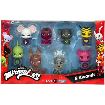 Bandai Miraculous Kwami 8 Figuren Bandai Miraculous Kwami 8 Figuren