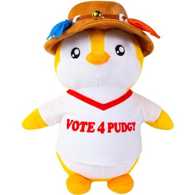 Bandai - Pudgy Penguins Vote 4 Outfit - 30cm - Plush Toy Bandai - Pudgy Penguins Vote 4 Outfit - 30cm - Plush Toy