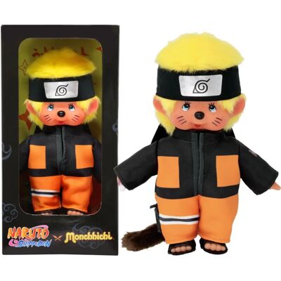 Bandai Monchhichi Naruto Shippuden 20 cm - Publicité Bandai Monchhichi Naruto Shippuden 20 cm - Publicité