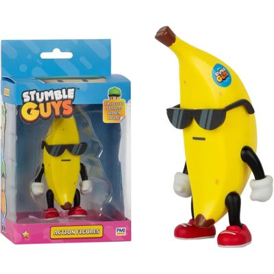 Bandai Banana Guy Figur - 11cm - Stumble Guys Bandai Banana Guy Figur - 11cm - Stumble Guys