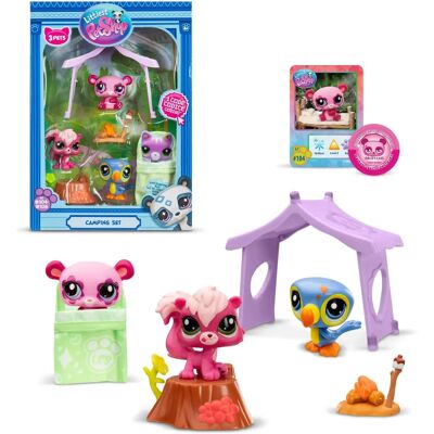 Bandai Littlest Pet Shop Camping Spielset - Kinder Abenteuerspielzeug Bandai Littlest Pet Shop Camping Spielset - Kinder Abenteuerspielzeug