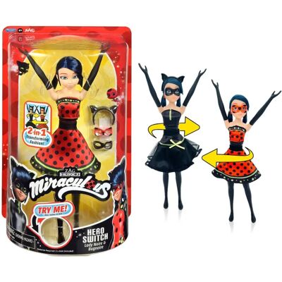 Bandai Action-Figur - 26 cm - Miraculous - Verwandlungs-Puppe Bandai Action-Figur - 26 cm - Miraculous - Verwandlungs-Puppe