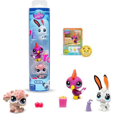 Bandai Littlest Pet Shop Serie 2 Tierkreis-Trio - Spielzeug Bandai Littlest Pet Shop Serie 2 Tierkreis-Trio - Spielzeug