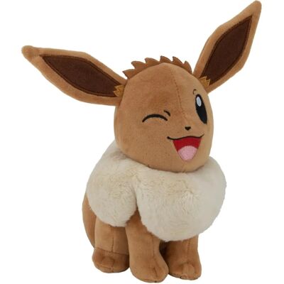 BANDAI Pokémon Eevee Pluszowa Zabawka - 20 cm - Pluszowa zabawka dla dzieci BANDAI Pokémon Eevee Pluszowa Zabawka - 20 cm - Pluszowa zabawka dla dzieci