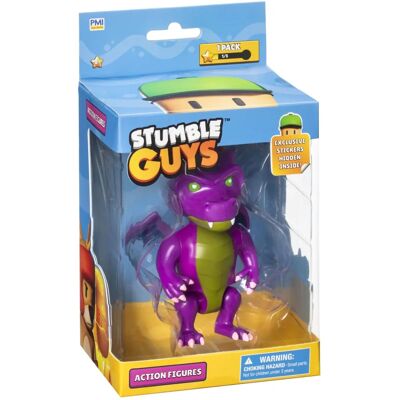 Bandai Dusk Dragon rörlig figur - 11 cm - Stumble Guys Bandai Dusk Dragon rörlig figur - 11 cm - Stumble Guys