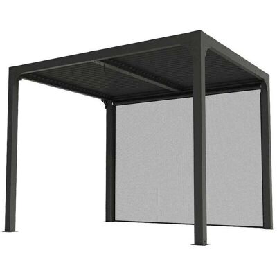 Pérgola bioclimática Habrita 240x300cm, gris Pérgola bioclimática Habrita 240x300cm, gris