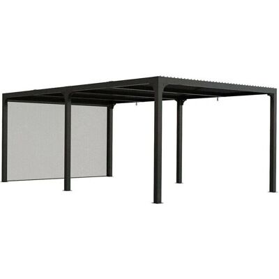 Habrita Pérgola Bioclimática de Aluminio 360x598 - Protección UV Habrita Pérgola Bioclimática de Aluminio 360x598 - Protección UV