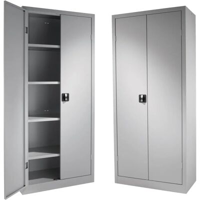 SETAM Jura Armoire métallique de stockage - Gris - Armoire - Publicité SETAM Jura Armoire métallique de stockage - Gris - Armoire - Publicité