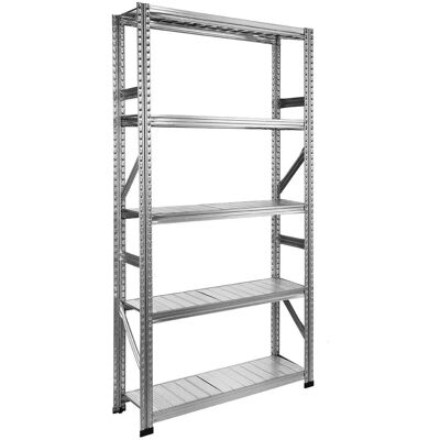 Étagère en acier Galvastar SETAM - Ajustable, 130kg - Publicité Étagère en acier Galvastar SETAM - Ajustable, 130kg - Publicité