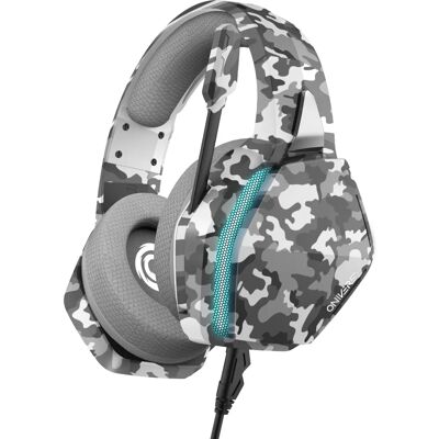 Oniverse Nebula Headset - Kabelgebunden, USB Type-A, Tarnmuster Oniverse Nebula Headset - Kabelgebunden, USB Type-A, Tarnmuster
