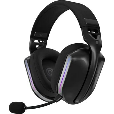 Cuffie gaming Oniverse Polaris - Wireless e cablate - Nero Cuffie gaming Oniverse Polaris - Wireless e cablate - Nero