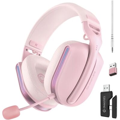 Cuffie wireless e cablate Oniverse Polaris Rosa - Cuffie Cuffie wireless e cablate Oniverse Polaris Rosa - Cuffie