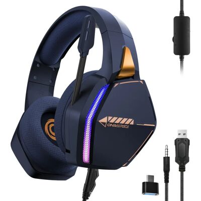 Oniverse Nebula Johdollinen Headset USB Type-A - Pelaamiseen Oniverse Nebula Johdollinen Headset USB Type-A - Pelaamiseen