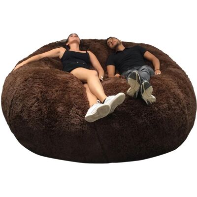 Bananair Pouf géant - Faux fourrure 200cm - Publicité Bananair Pouf géant - Faux fourrure 200cm - Publicité