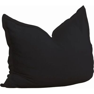 Bananair Pouf Noir 180x140cm - Siège en Tissu - Publicité Bananair Pouf Noir 180x140cm - Siège en Tissu - Publicité