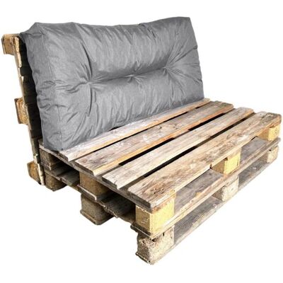 Bananair - 120x60 cm - Polyester - Gris - Coussin - Publicité Bananair - 120x60 cm - Polyester - Gris - Coussin - Publicité